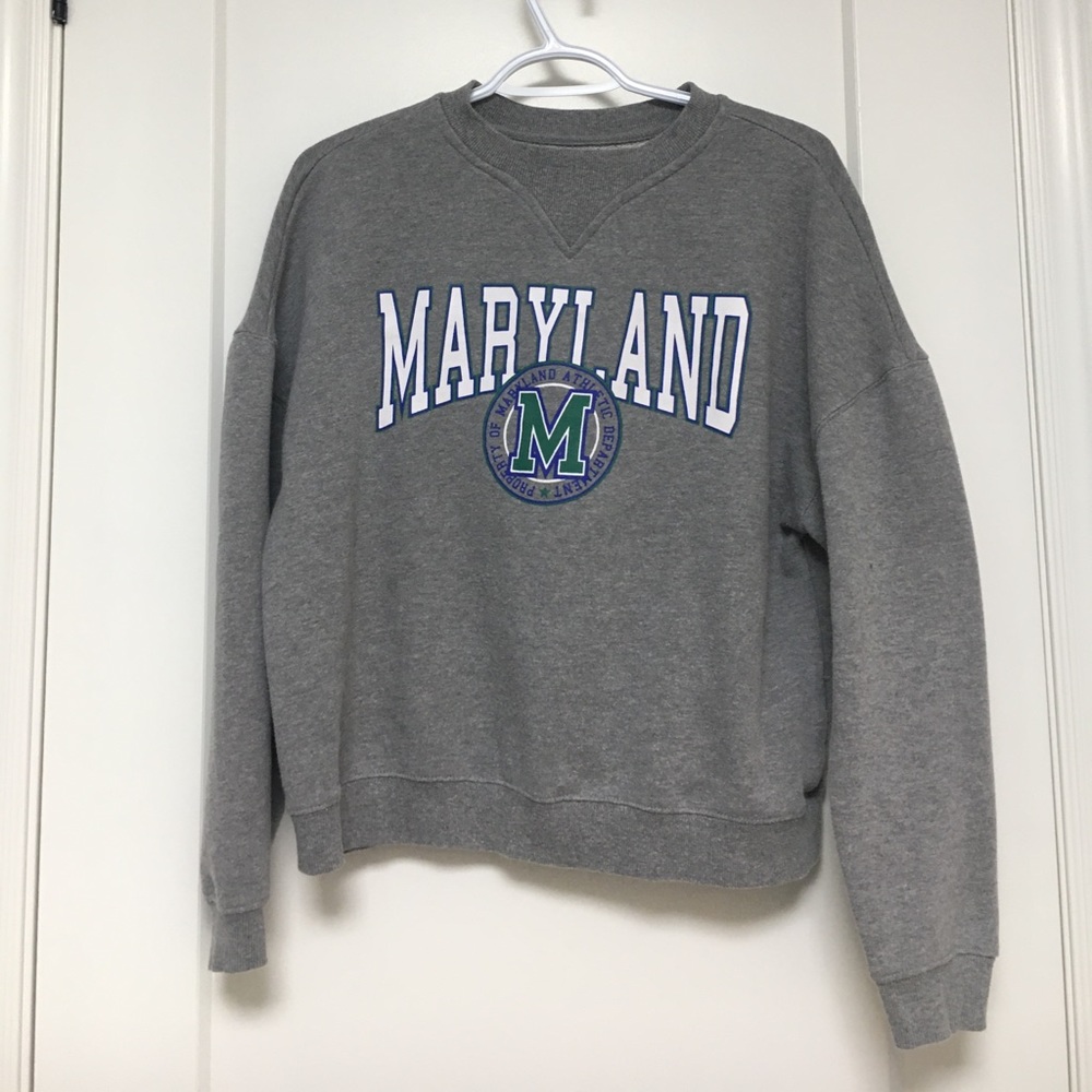 Maryland athletics crew neck